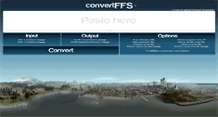 Desktop Screenshot of convertffs.com